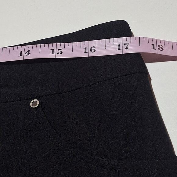 Tribal Pull On Skirt Skort Women's 12 Black Basic Classic Simple Minimalist Mini - Picture 8 of 12